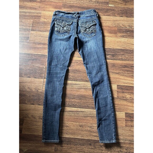 Y2K Women’s Hydraulic Bailey Skinny Jeans Size 7/8 - Picture 3 of 3